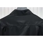 Stone Island Zipper Pocket Sleeve Shirt Jacket Black