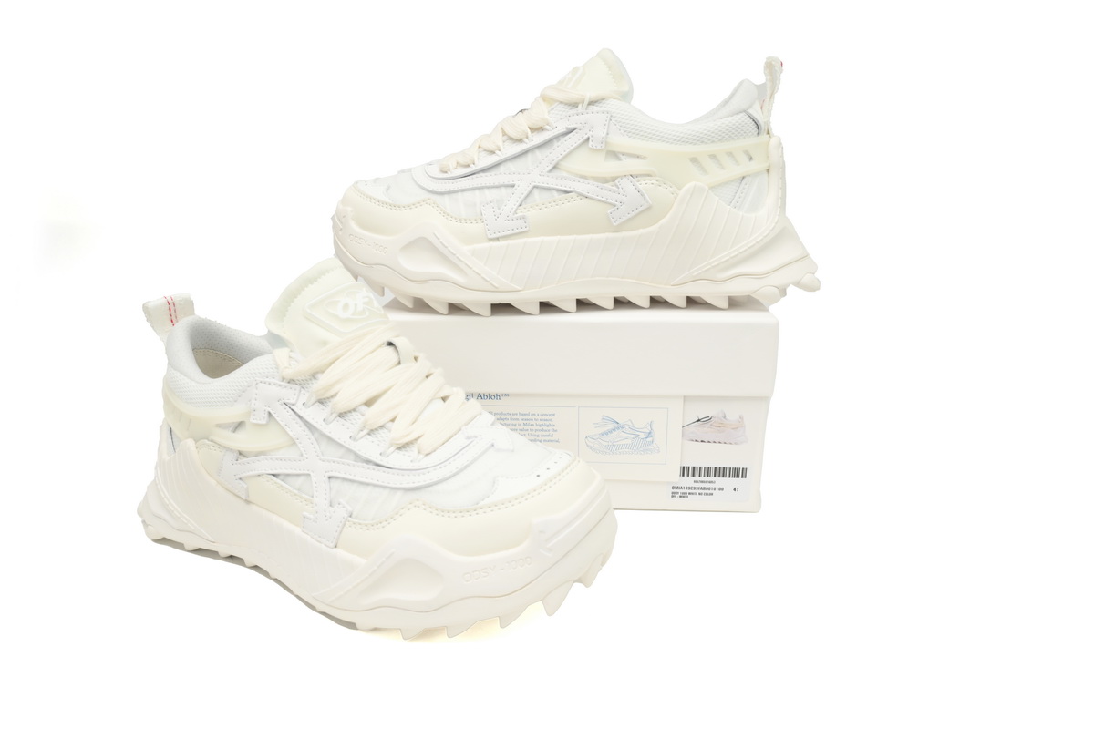 PK God Batch OFF-WHITE Out Of All White OMIA139C 99FAB00 10100