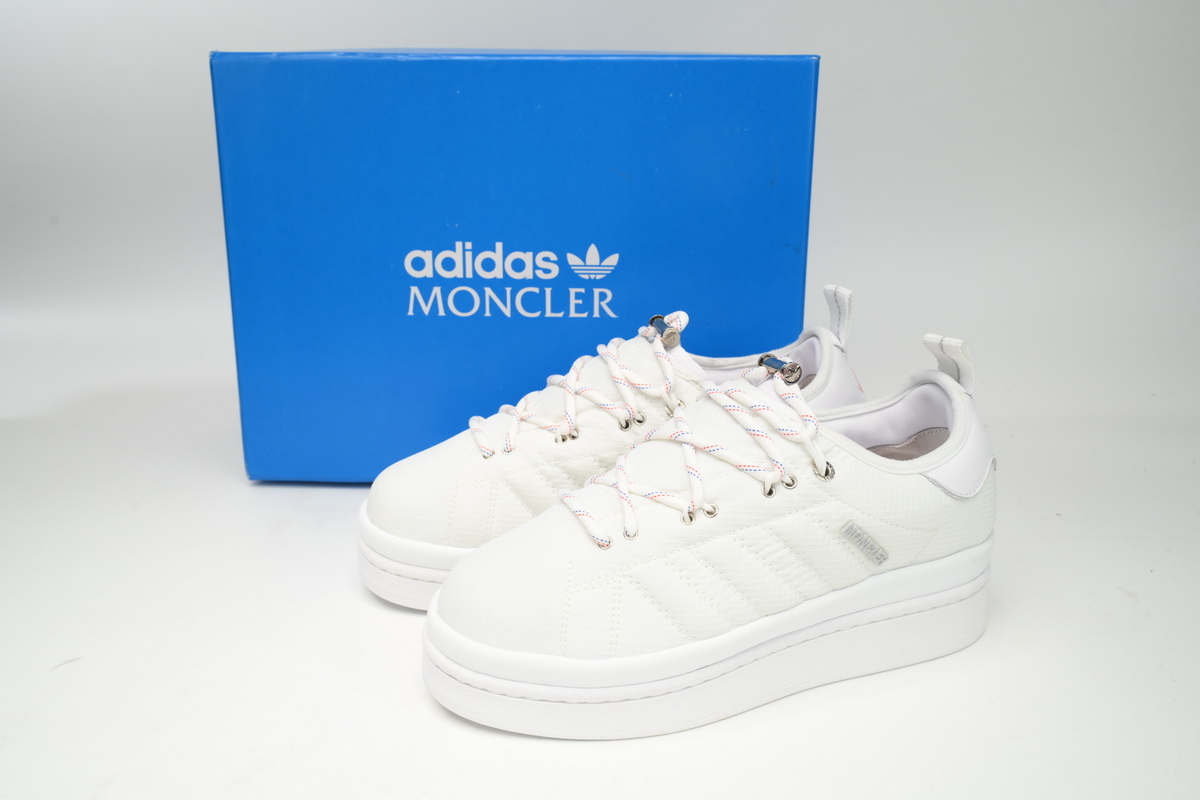 Moncler x adidas All White