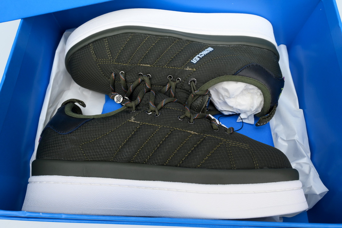 Moncler x adidas Campus "Olive Night"