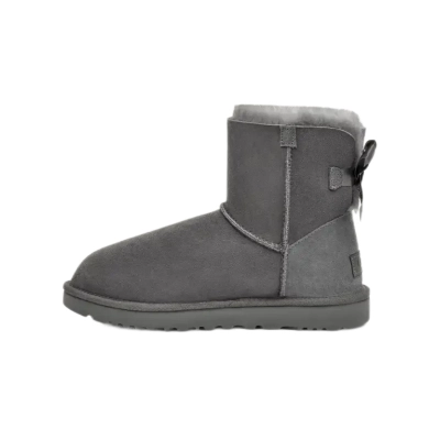 UGG Mini Bailey Bow II Boot Grey Women's 01