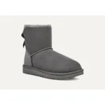 UGG Mini Bailey Bow II Boot Grey Women's