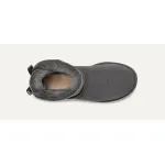 UGG Mini Bailey Bow II Boot Grey Women's