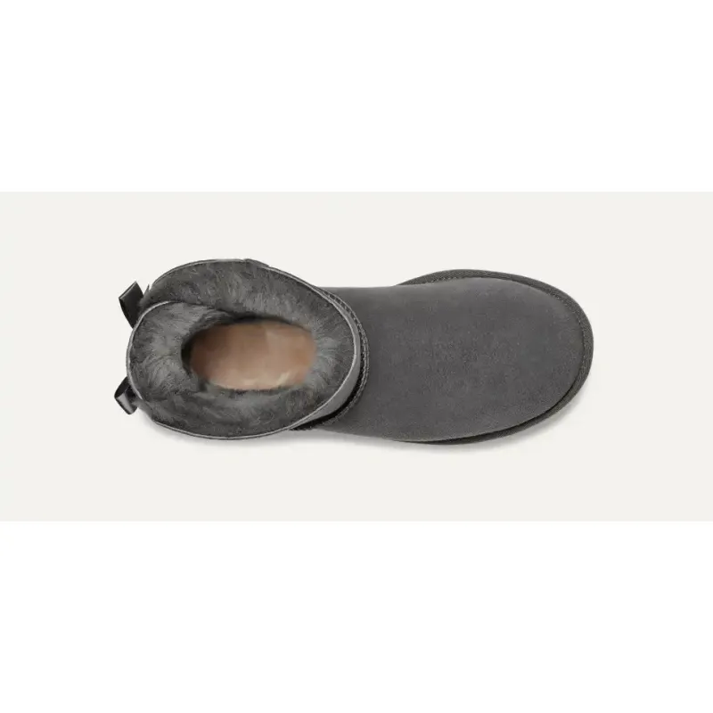 UGG Mini Bailey Bow II Boot Grey Women's