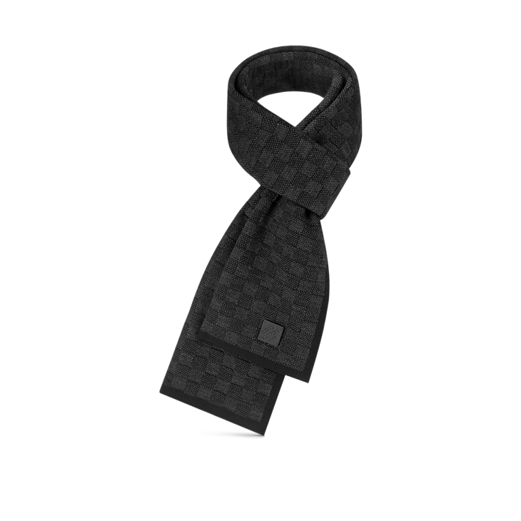 Louis Vuitton Néo Petit Damier Scarf Anthracite