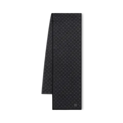 Louis Vuitton Néo Petit Damier Scarf Anthracite 01