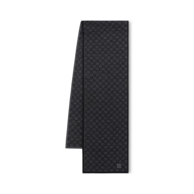 Louis Vuitton Néo Petit Damier Scarf Anthracite 01