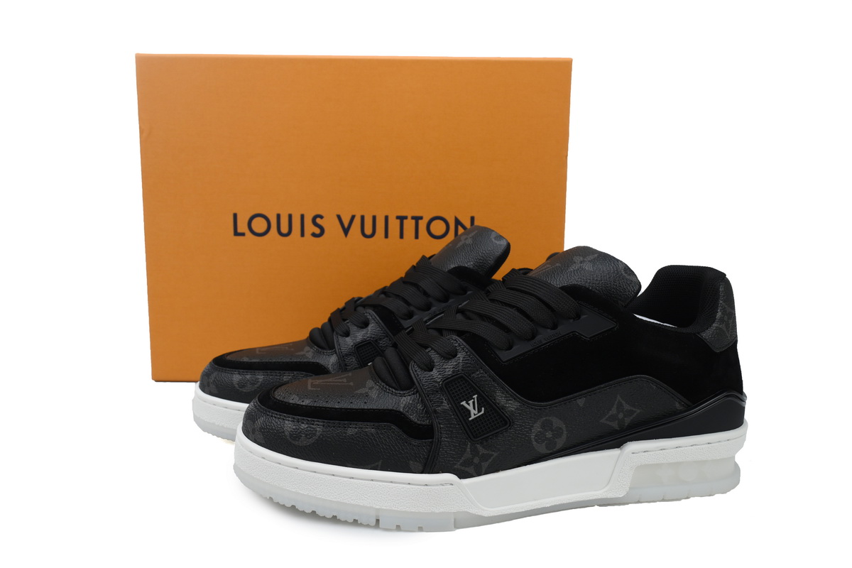 PK God Batch Louis Vuitton Louis Vuitton Trainer Black