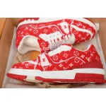 PK God Batch Louis Vuitton Louis Vuitton Trainer Red