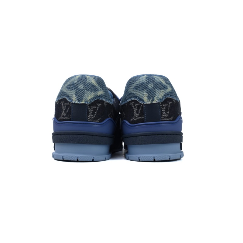 PK God Batch Louis Vuitton Louis Vuitton Trainer Navy Blue