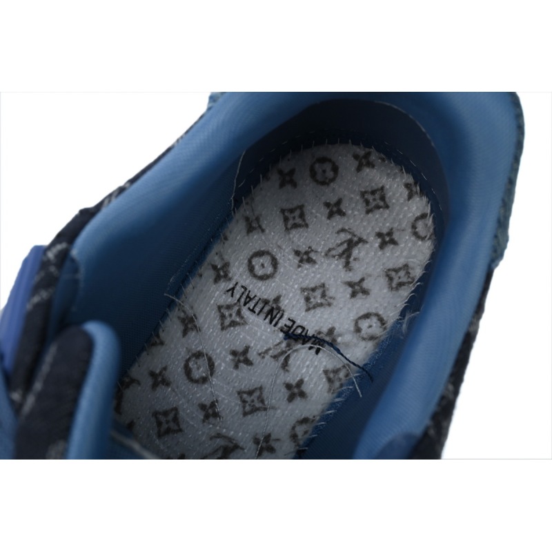 PK God Batch Louis Vuitton Louis Vuitton Trainer Navy Blue