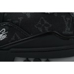 PK God Batch Louis Vuitton Trainer 'Black Monogram Denim