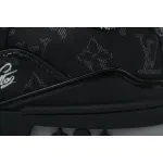 PK God Batch Louis Vuitton Trainer 'Black Monogram Denim