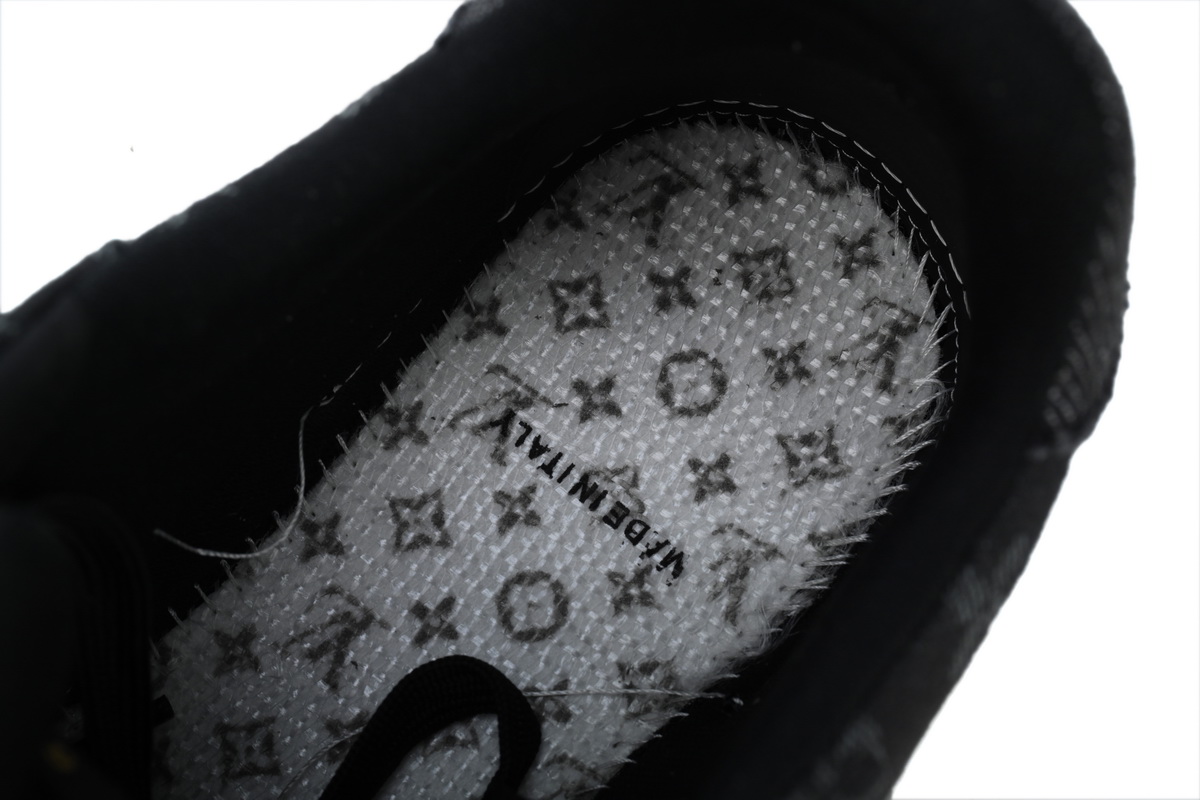 PK God Batch Louis Vuitton Trainer 'Black Monogram Denim