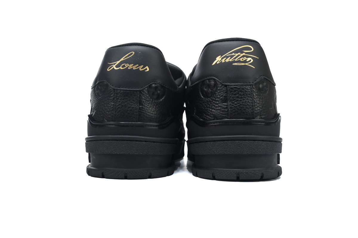 PK God Batch Louis Vuitton Trainer Black 1A7WET