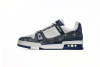 PK God Batch LOUIS VUITTON Trainer Cowboy Blue FD0291