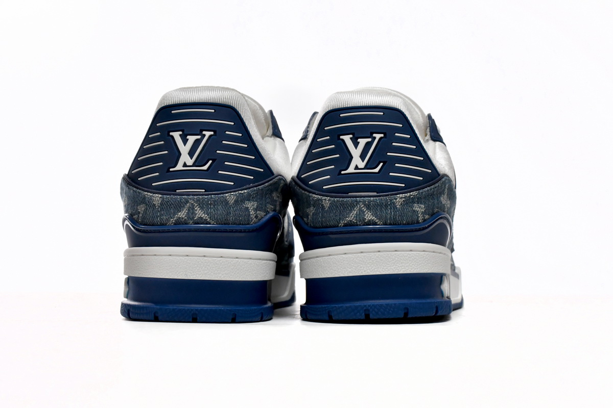 PK God Batch LOUIS VUITTON Trainer Cowboy Blue FD0291
