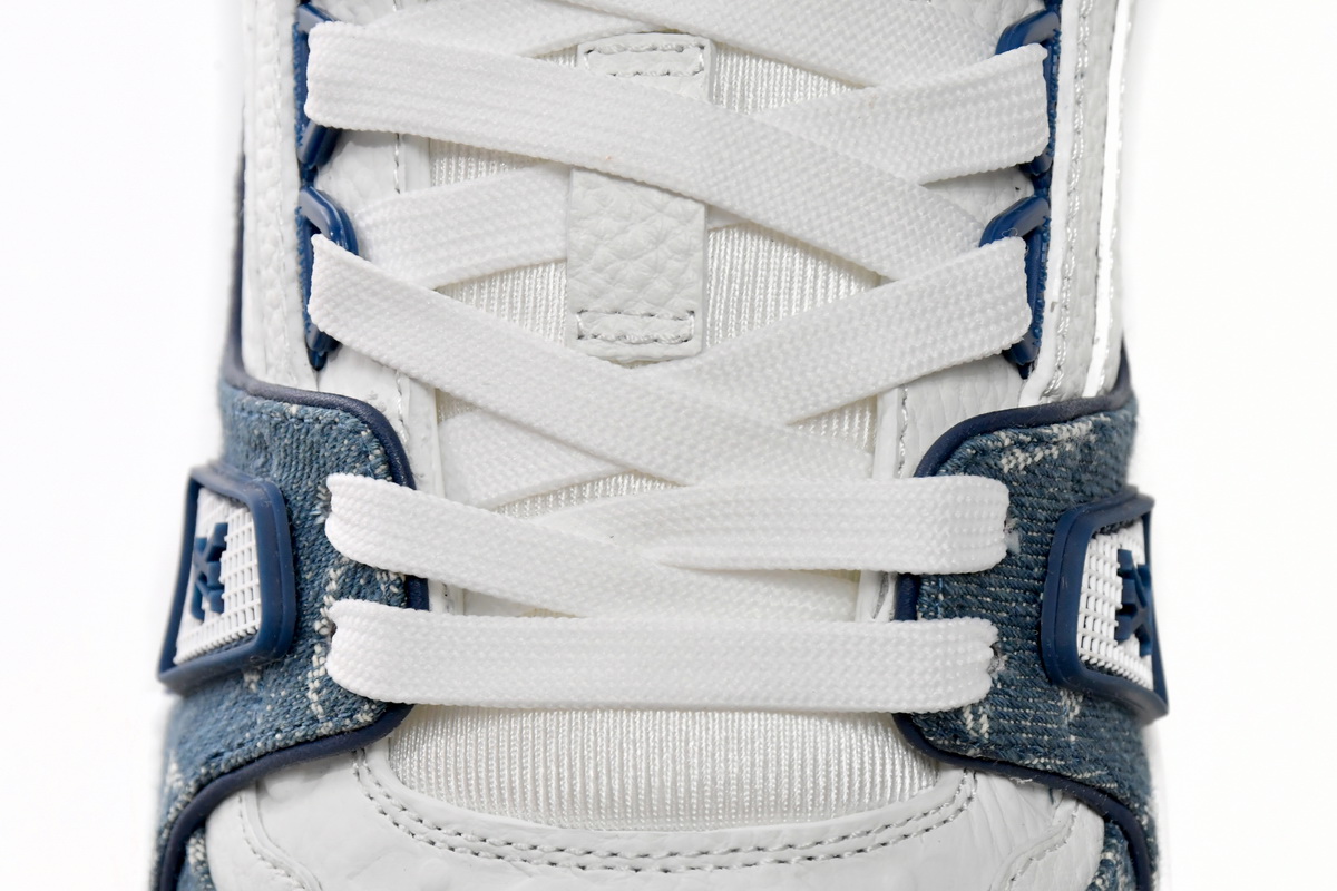 PK God Batch LOUIS VUITTON Trainer Cowboy Blue FD0291