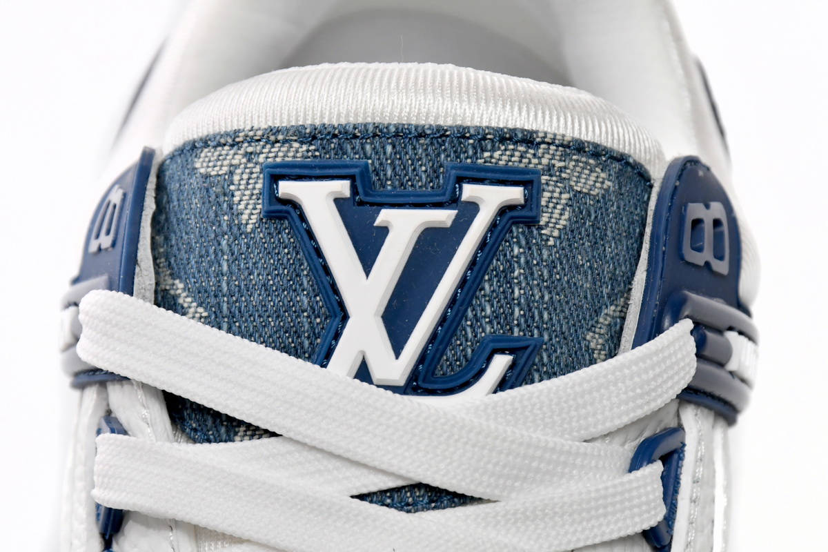 PK God Batch LOUIS VUITTON Trainer Cowboy Blue FD0291