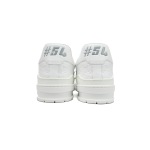 PK God Batch Louis Vuitton Trainer Sneaker All Alligator Leather White