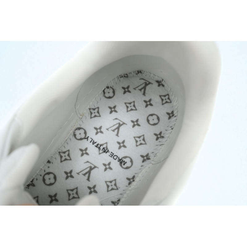 PK God Batch Louis Vuitton Trainer Sneaker All Alligator Leather White