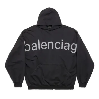 BALENCIAGA Black 'Bal.com' Hoodie