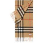 Burberry Check Cashmere Scarf
