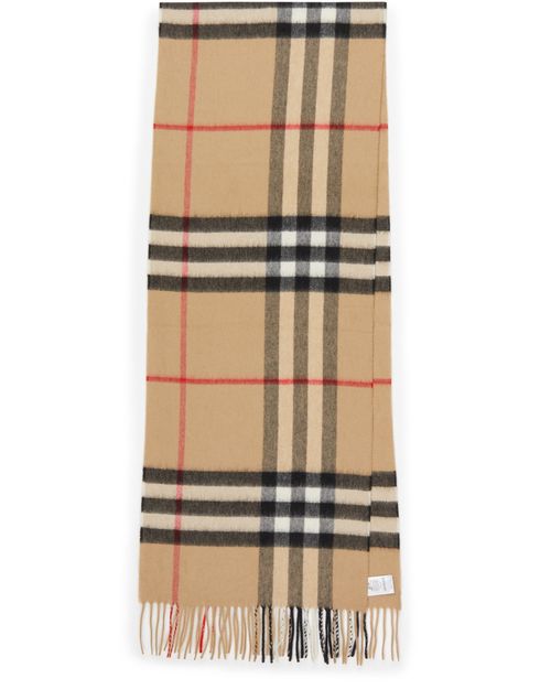 Burberry Check Cashmere Scarf