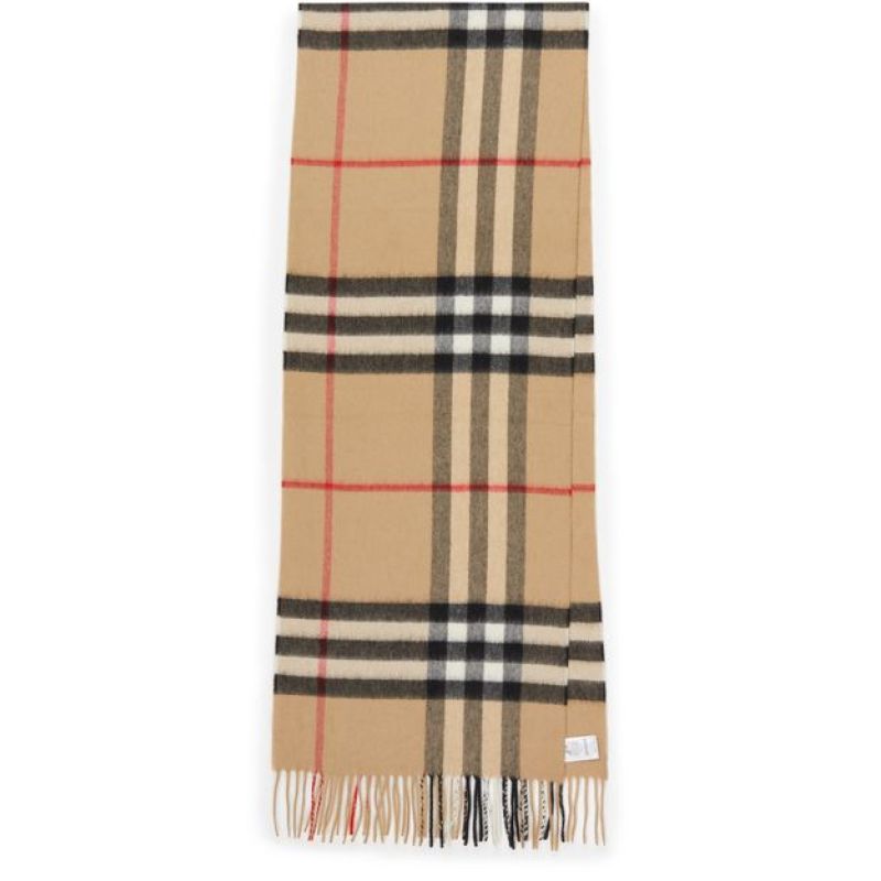 Burberry Check Cashmere Scarf