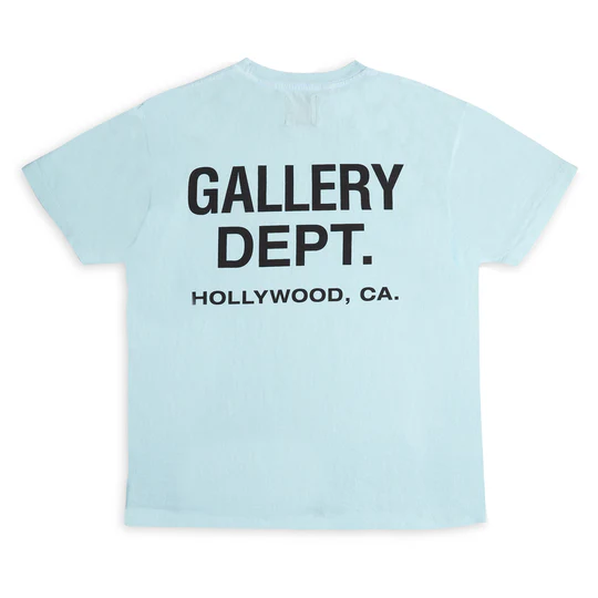 GALLERY DEPT T-SHIRT BLUE