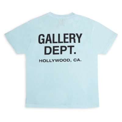 GALLERY DEPT  T-SHIRT BLUE 02