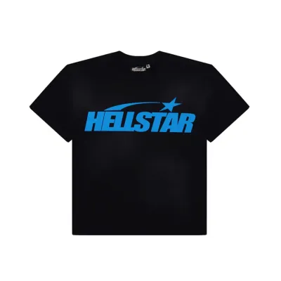 Hellstar Classic T-shirt Black/Blue 01