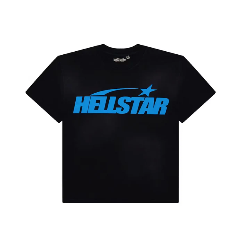 Hellstar Classic T-shirt Black/Blue