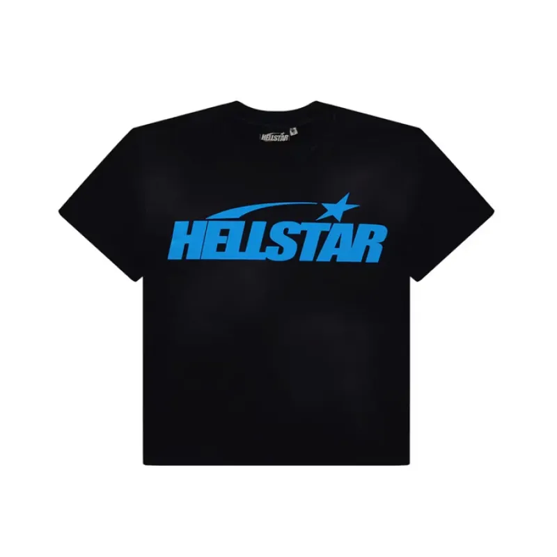 Hellstar Classic T-shirt Black/Blue