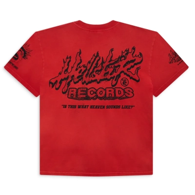 Hellstar Records T-Shirt Red 02
