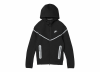 Nike Sportswear Tech Fleece Full Zip Windrunner Hoodie Black/Bemis Silver