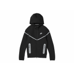 Nike Sportswear Tech Fleece Full Zip Windrunner Hoodie Black/Bemis Silver
