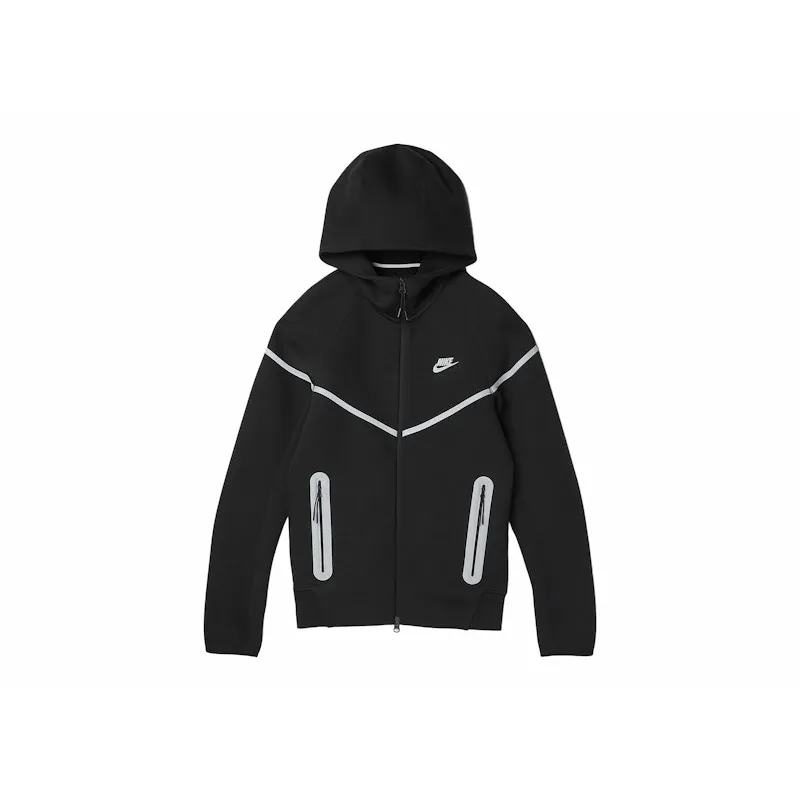 Nike Sportswear Tech Fleece Full Zip Windrunner Hoodie Black/Bemis Silver