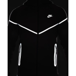 Nike Sportswear Tech Fleece Full Zip Windrunner Hoodie Black/Bemis Silver