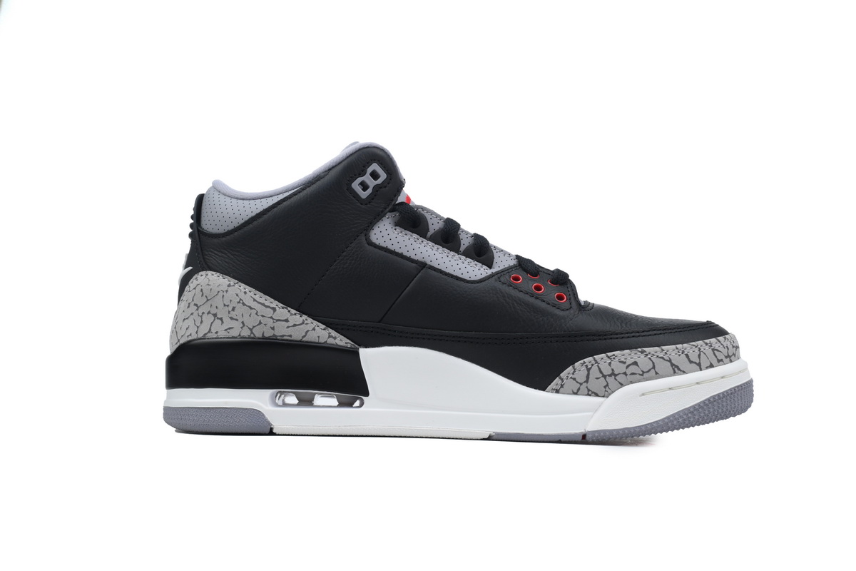 PK God Batch Air Jordan 3 Retro Black Cement DN3707-010