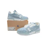 PK God Batch Louis Vuitton Trainer Blue