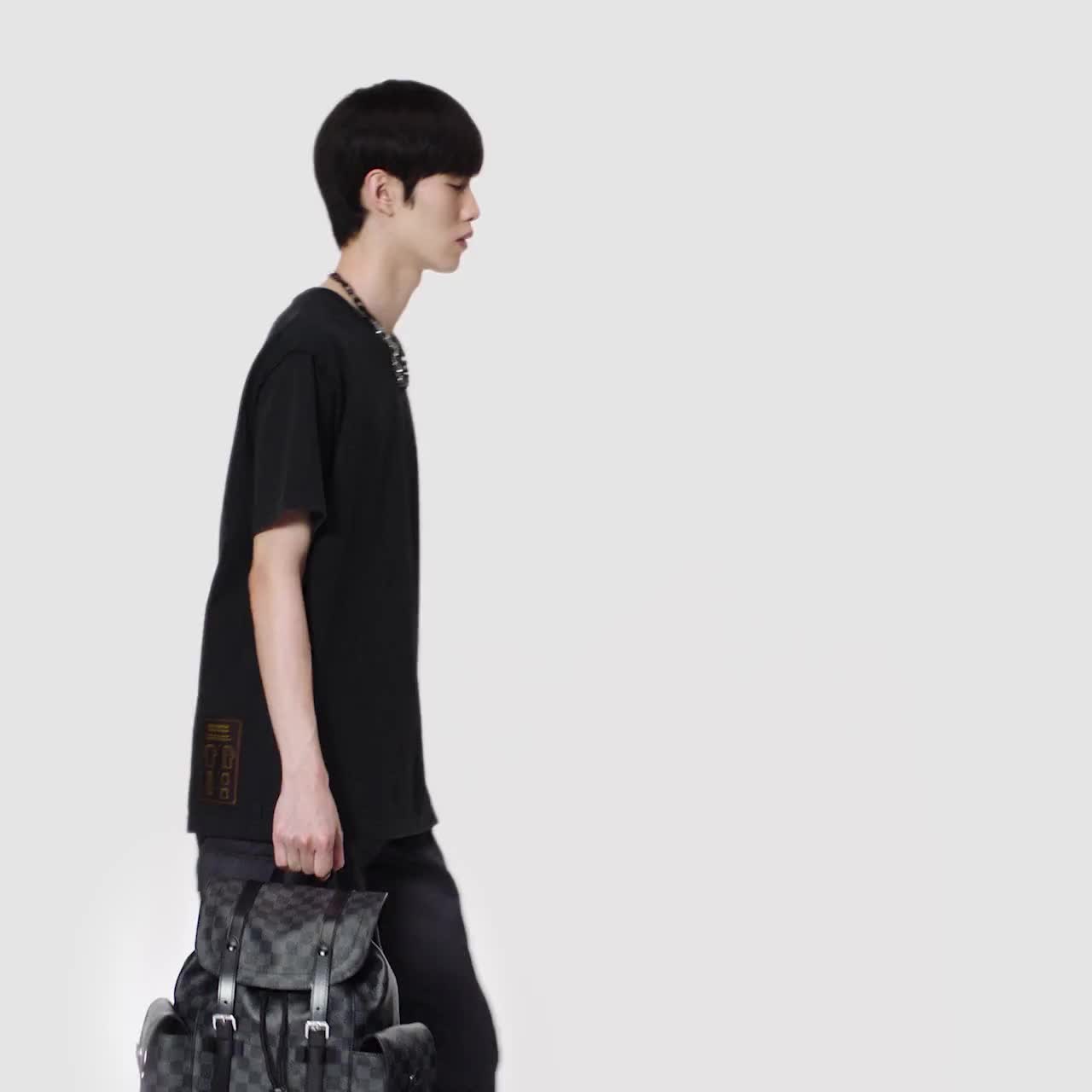 Louis Vuitton Christopher MM Damier Graphite Canvas