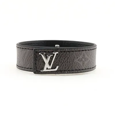 Louis Vuitton Letter canvas leather bracelet 01