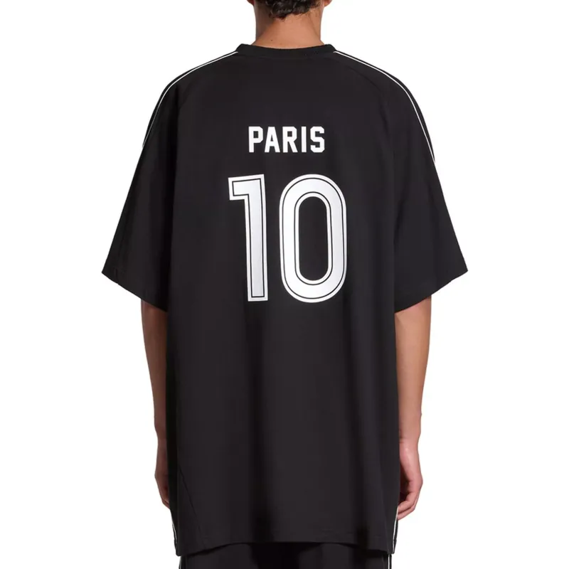 Balenciaga  Paris Soccer Oversized T-Shirt