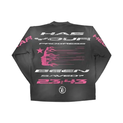 Hellstar Qr Christ L/S Tee Black 02