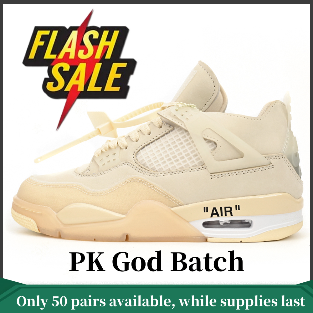 PK God Batch Air Jordan 4 Retro Off White Sail CV9388 100 Pk Stockx