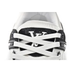 PK God Batch LOUIS VUITTON Trainer Black And White Cloth Cover VL1202 