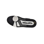 PK God Batch LOUIS VUITTON Trainer Black And White Cloth Cover VL1202 