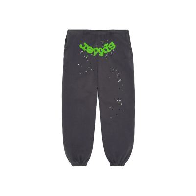 Sp5der Wait Web Sweatpant Slate Grey 01