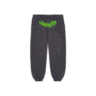 Sp5der Wait Web Sweatpant Slate Grey 01